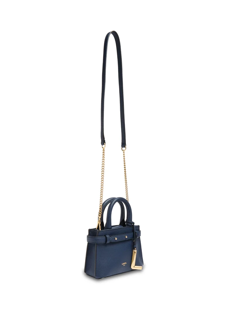 Lancel Faubourg Mini Carryall Sac Cuir Ultramarine