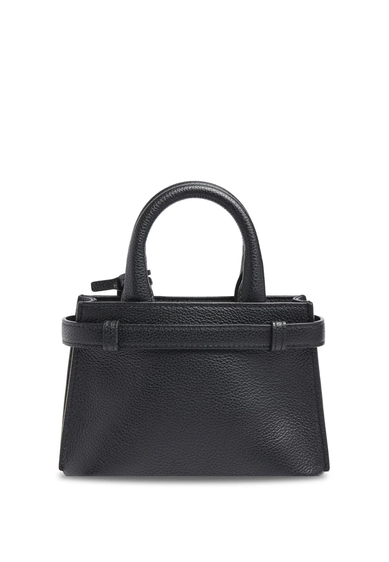 Lancel Faubourg Mini Carryall Sac Cuir Noir