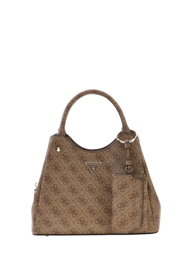 Guess Cabas Lorella Petit Monogramme Latte Logo