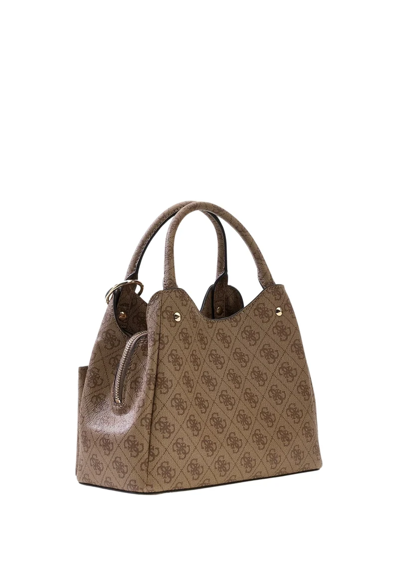 Guess Cabas Lorella Petit Monogramme Latte Logo
