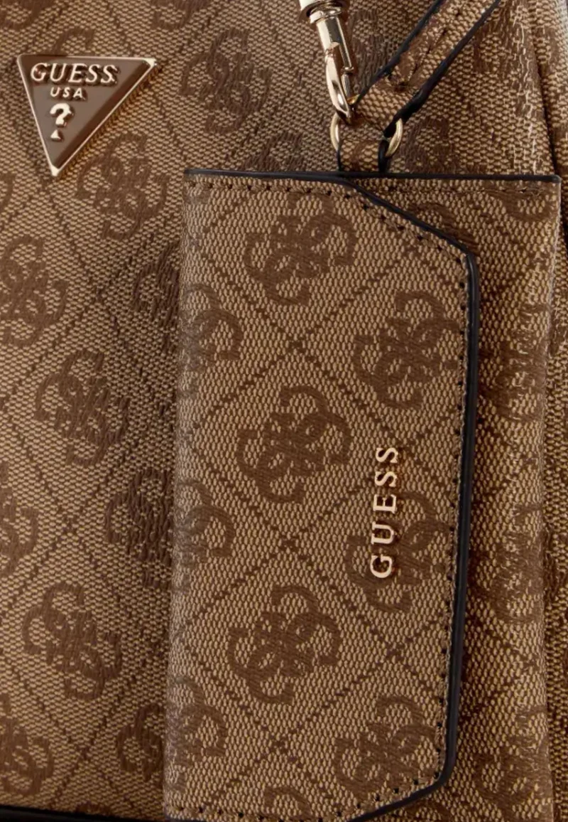 Guess Cabas Lorella Petit Monogramme Latte Logo