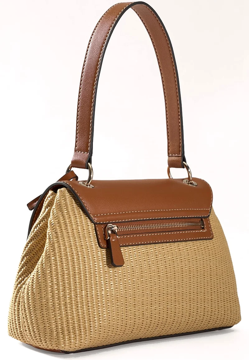 Guess Sac à Rabat Maggie Natural/Caramel