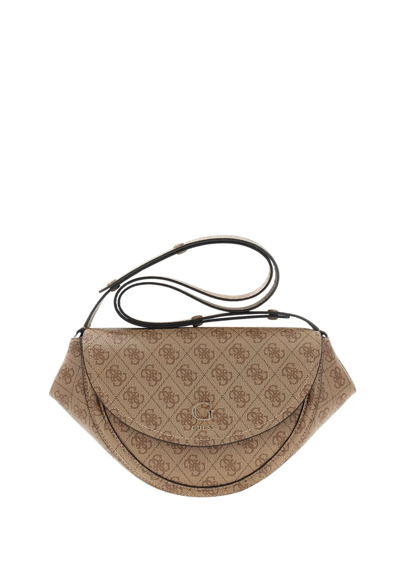 Guess Sac à Rabat Coleen Monogramme Latte Logo II