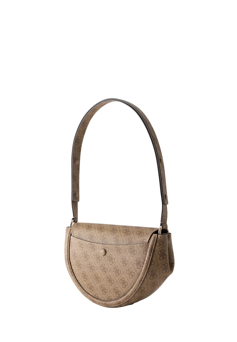 Guess Sac à Rabat Coleen Monogramme Latte Logo II