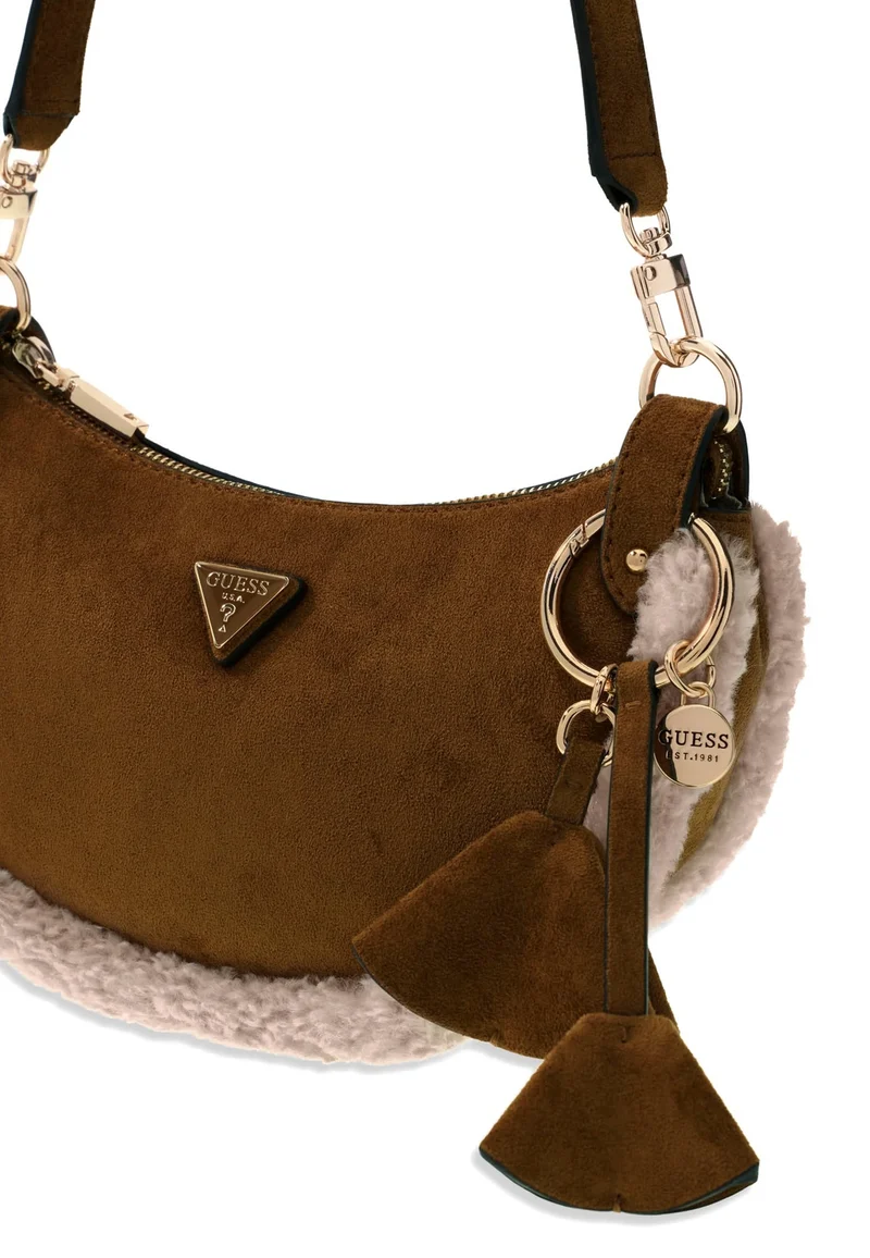 Guess Sac Bandoulière Katie Cognac