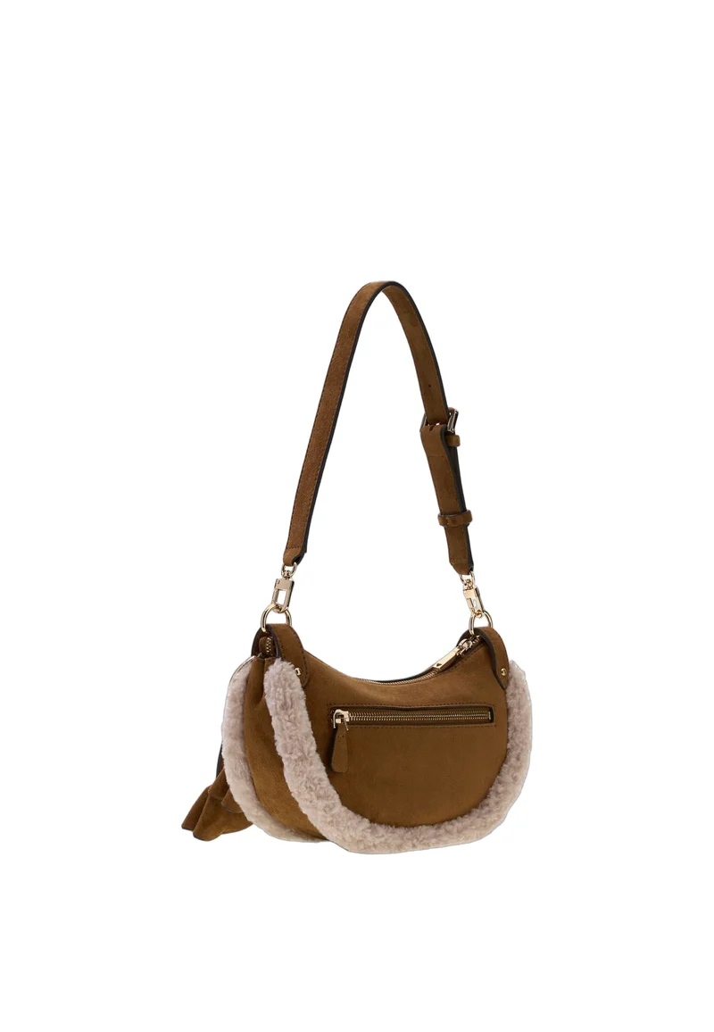 Guess Sac Bandoulière Katie Cognac