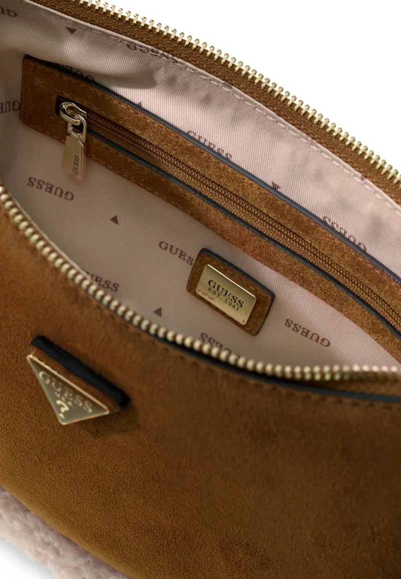 Guess Sac Bandoulière Katie Cognac