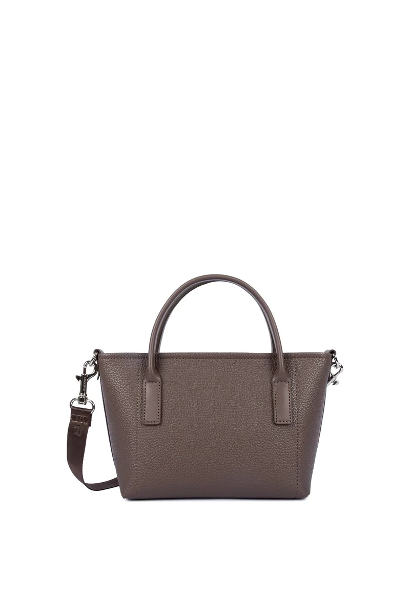 Lancaster Sac cabas main Zippé Maya Double KBA Marron