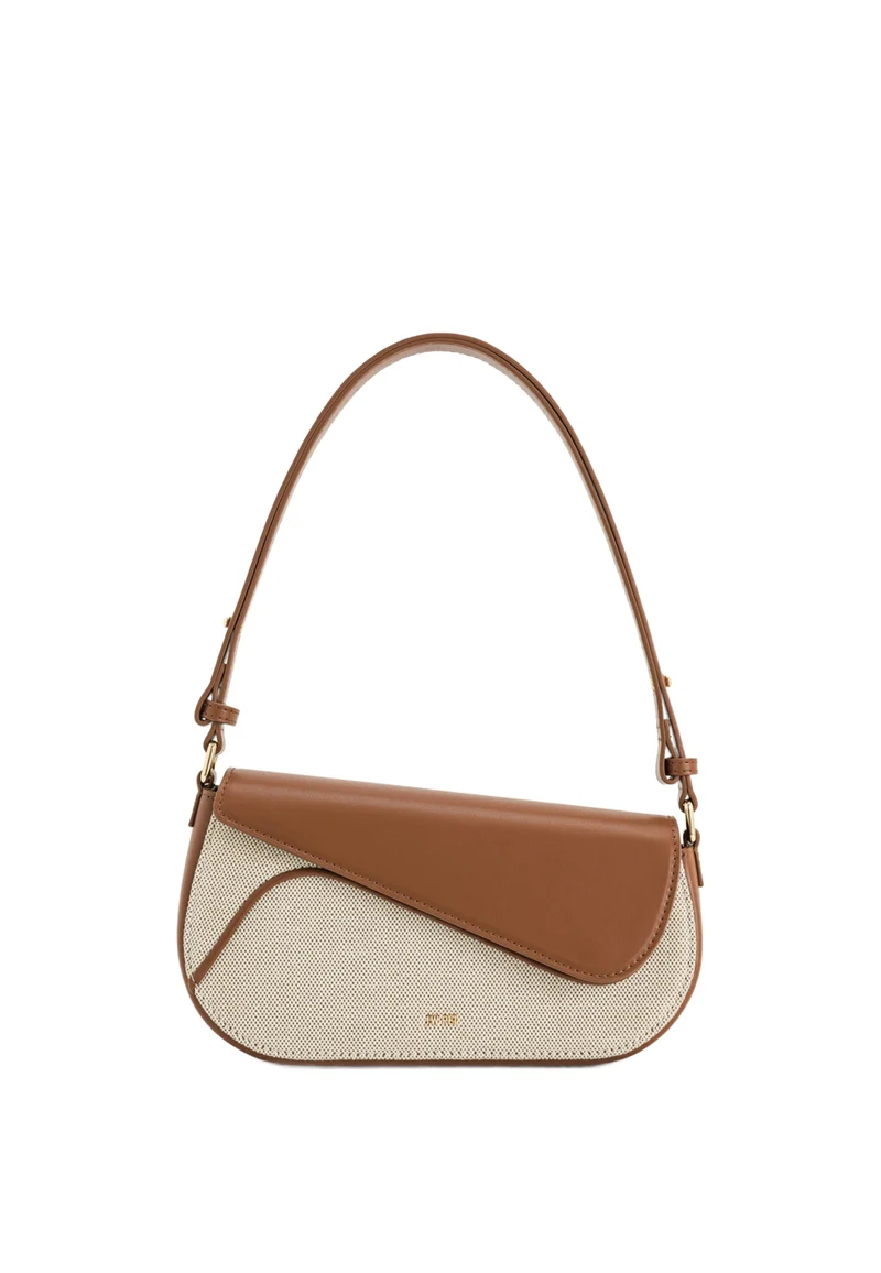 JW PEI Sac Bandoulière Addisyn Brown Canvas