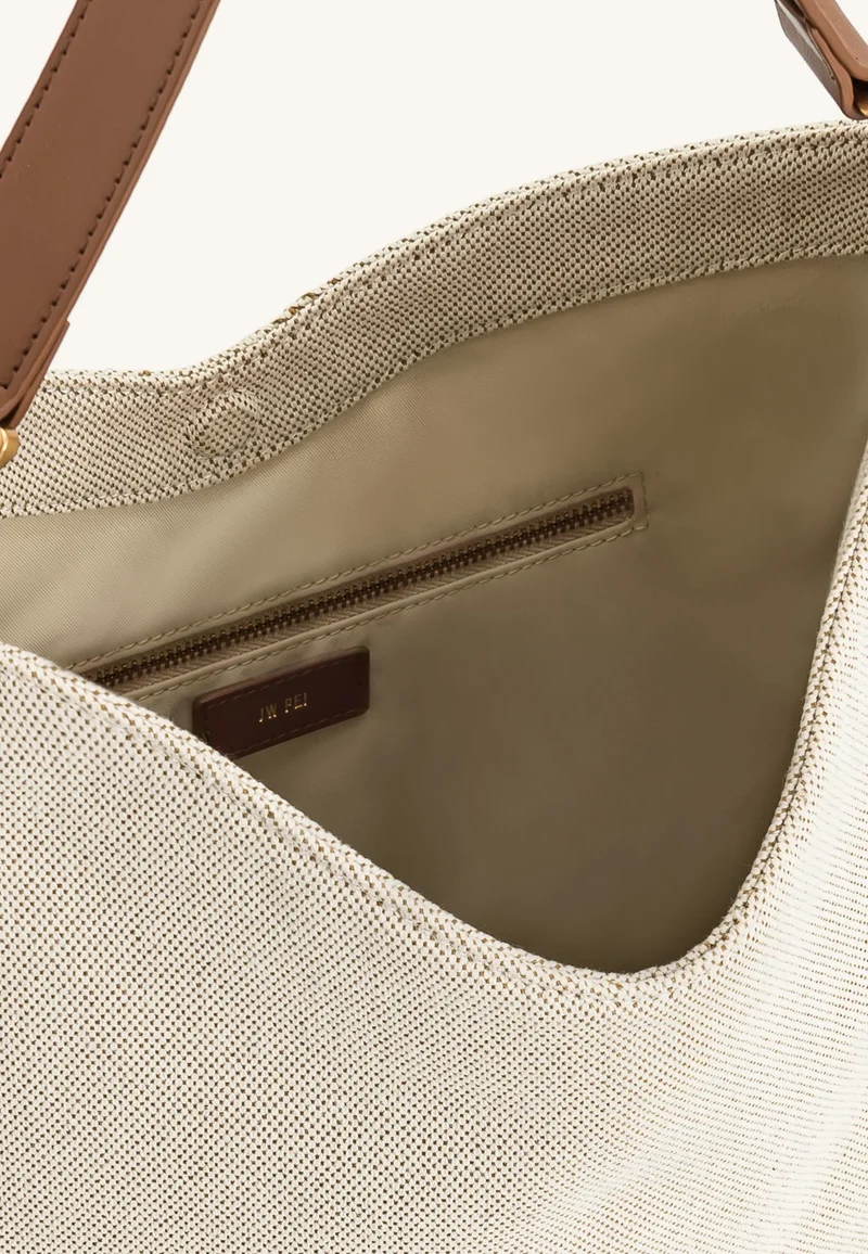 JW PEI Sac Bandoulière Aria Brown Canvas