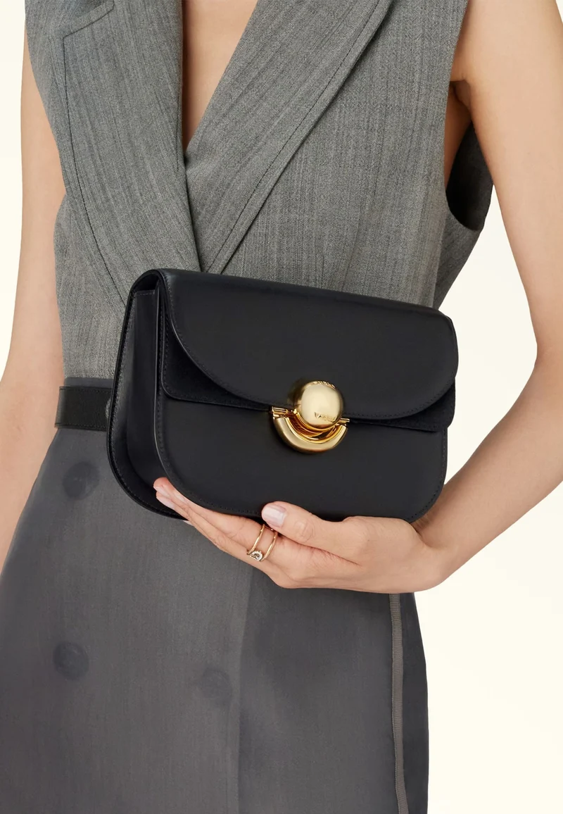 Furla MINI Sac À Bandoulière Sfera Cuir Noir