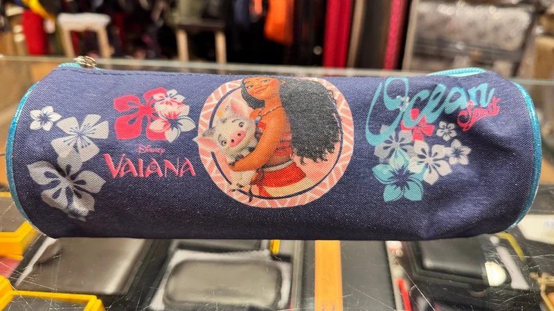 Trousse à crayons Disney Vaiana, Bleu marine