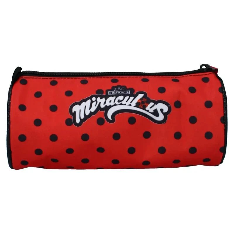 Trousse ronde Miraculous Ladybug noire
