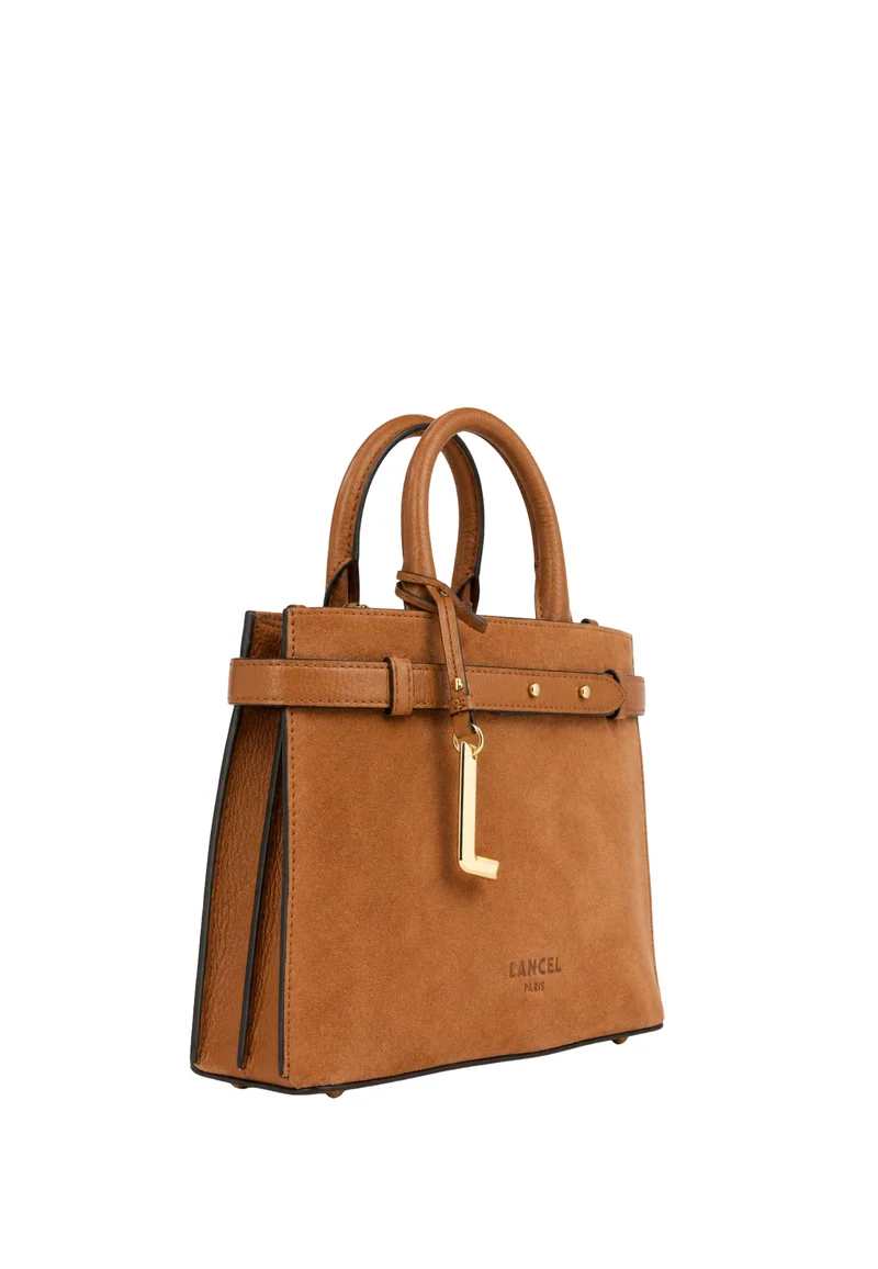 Lancel Faubourg Sac Carryall Cuir Camel