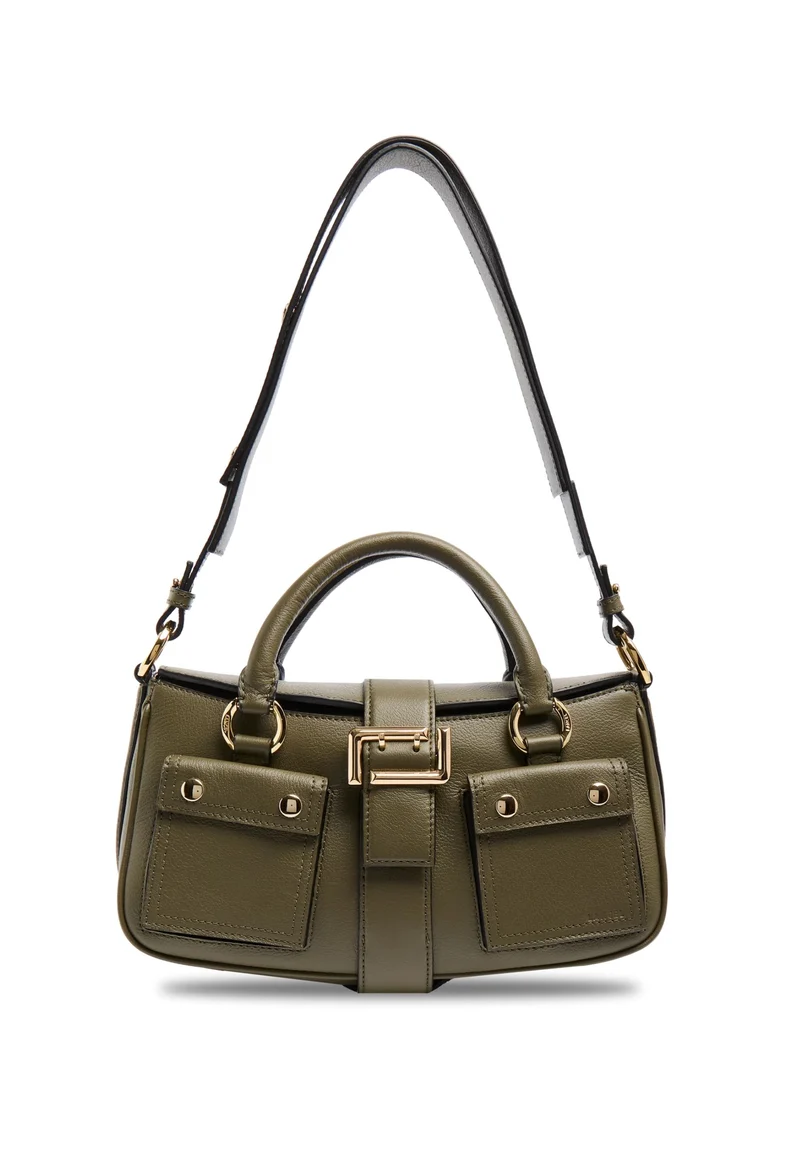 Lancel Sac à main Multipocket S Sac Cuir Kaki