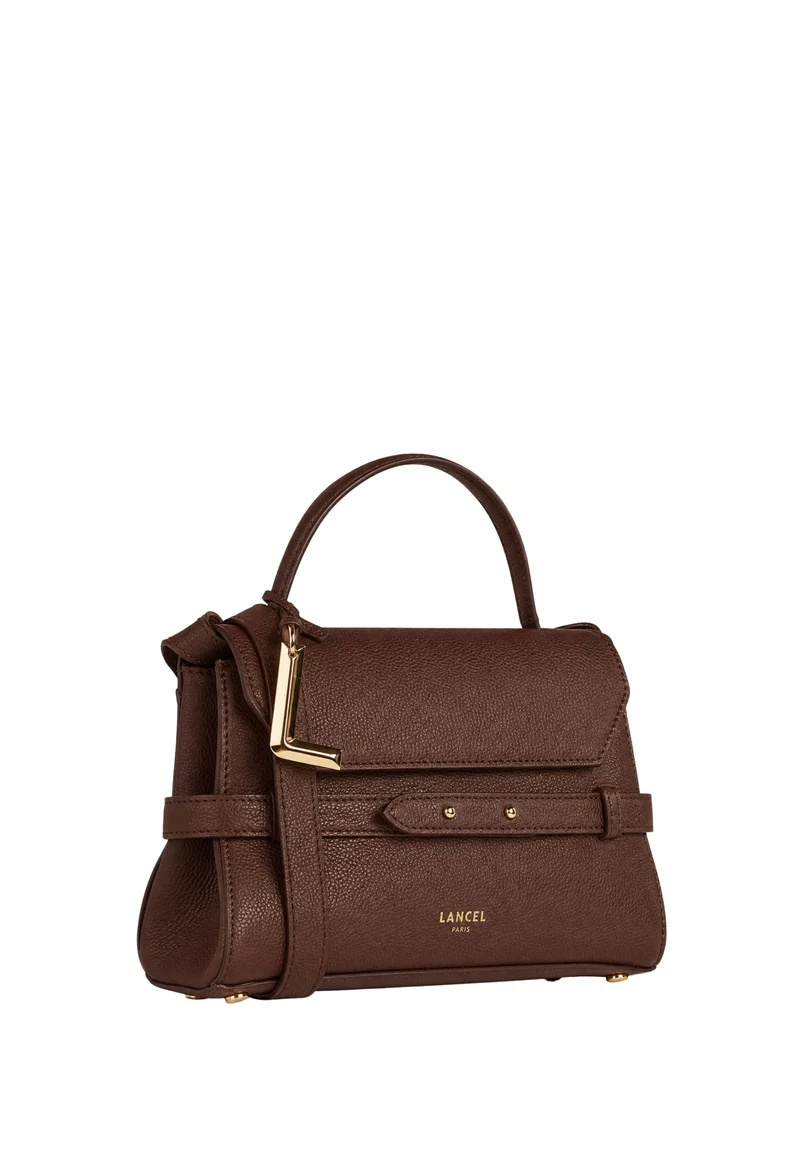 Lancel Faubourg Sac Porté Main Cuir Noix De Coco