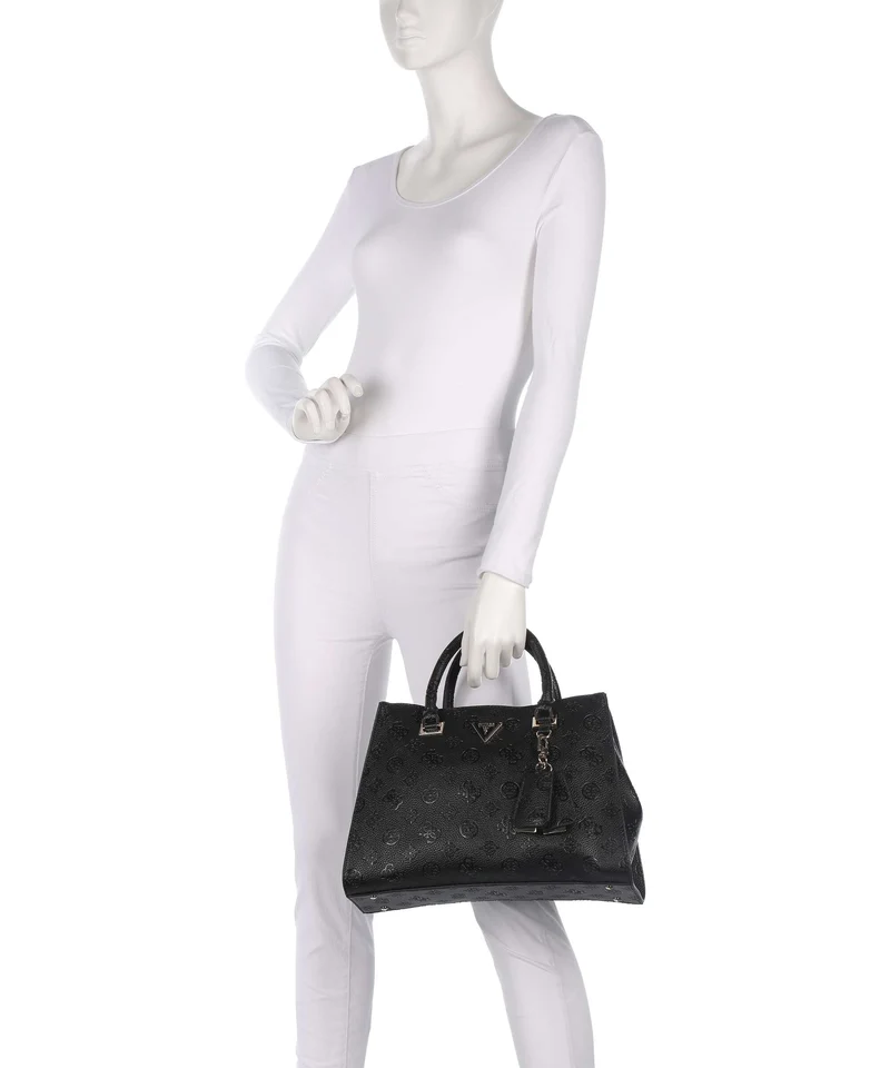 Guess Cresidia Sac à main black logo