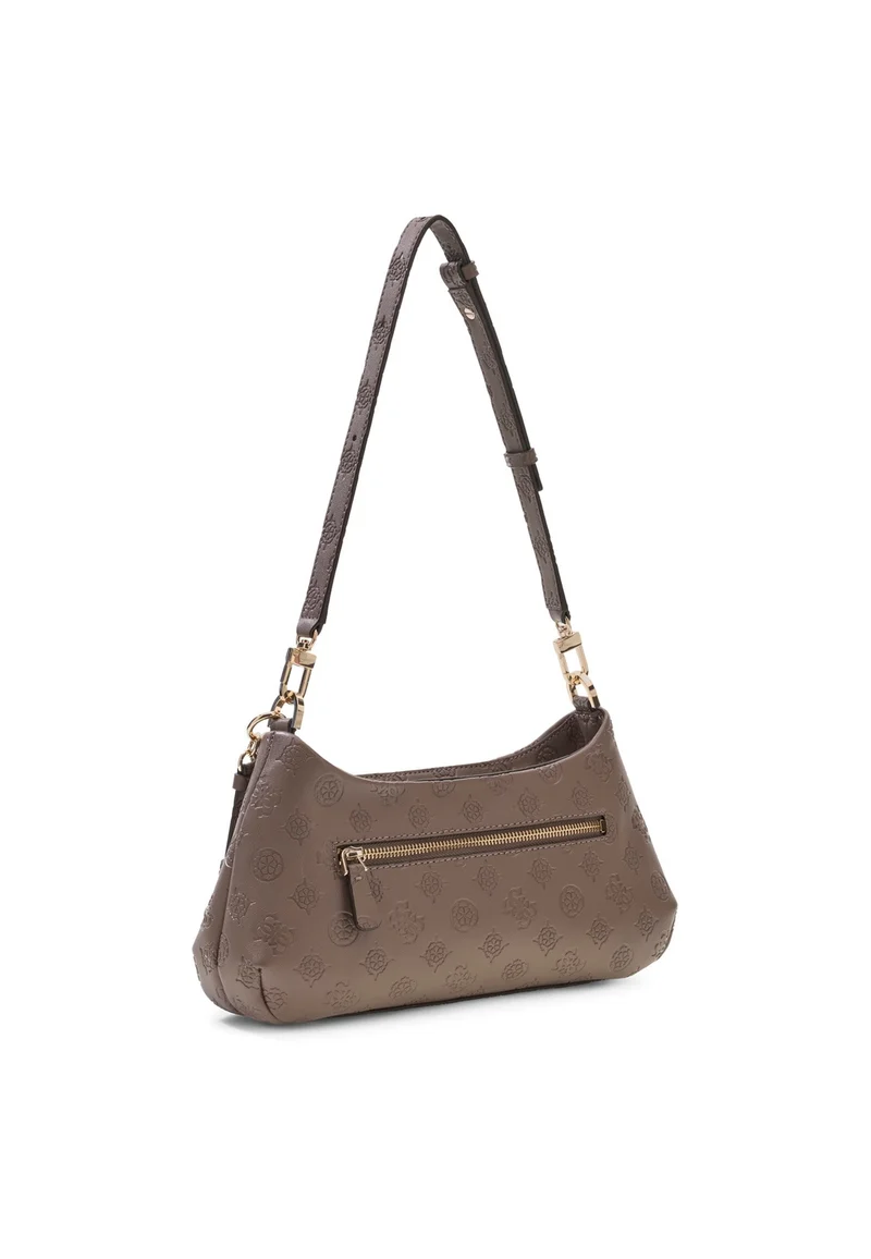 Guess Sac Bandoulière Carmella Taupe Logo
