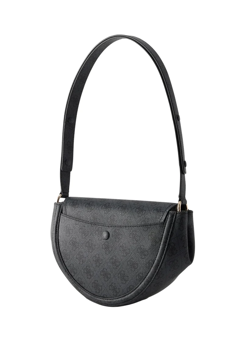 Guess Sac à Rabat Coleen Monogramme Coal Logo II