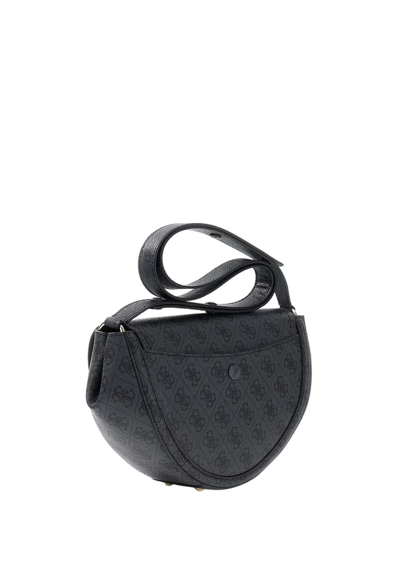 Guess Sac à Rabat Coleen Monogramme Coal Logo II