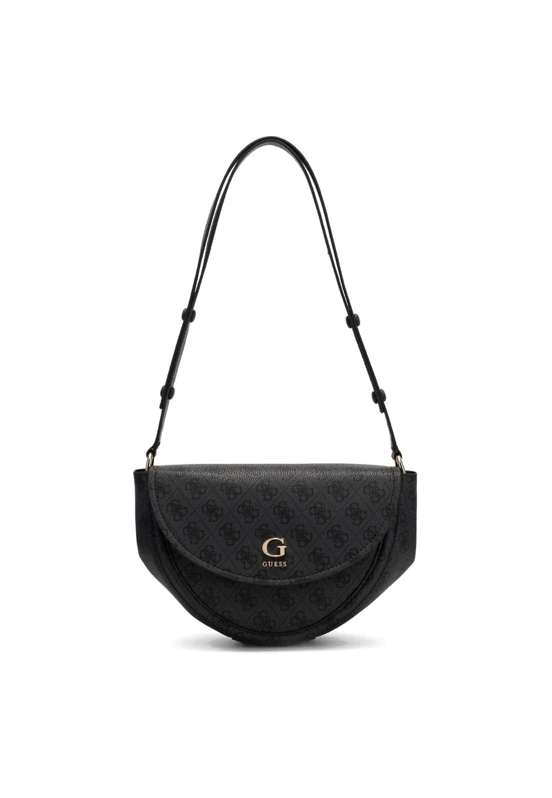 Guess Sac à Rabat Coleen Monogramme Coal Logo II