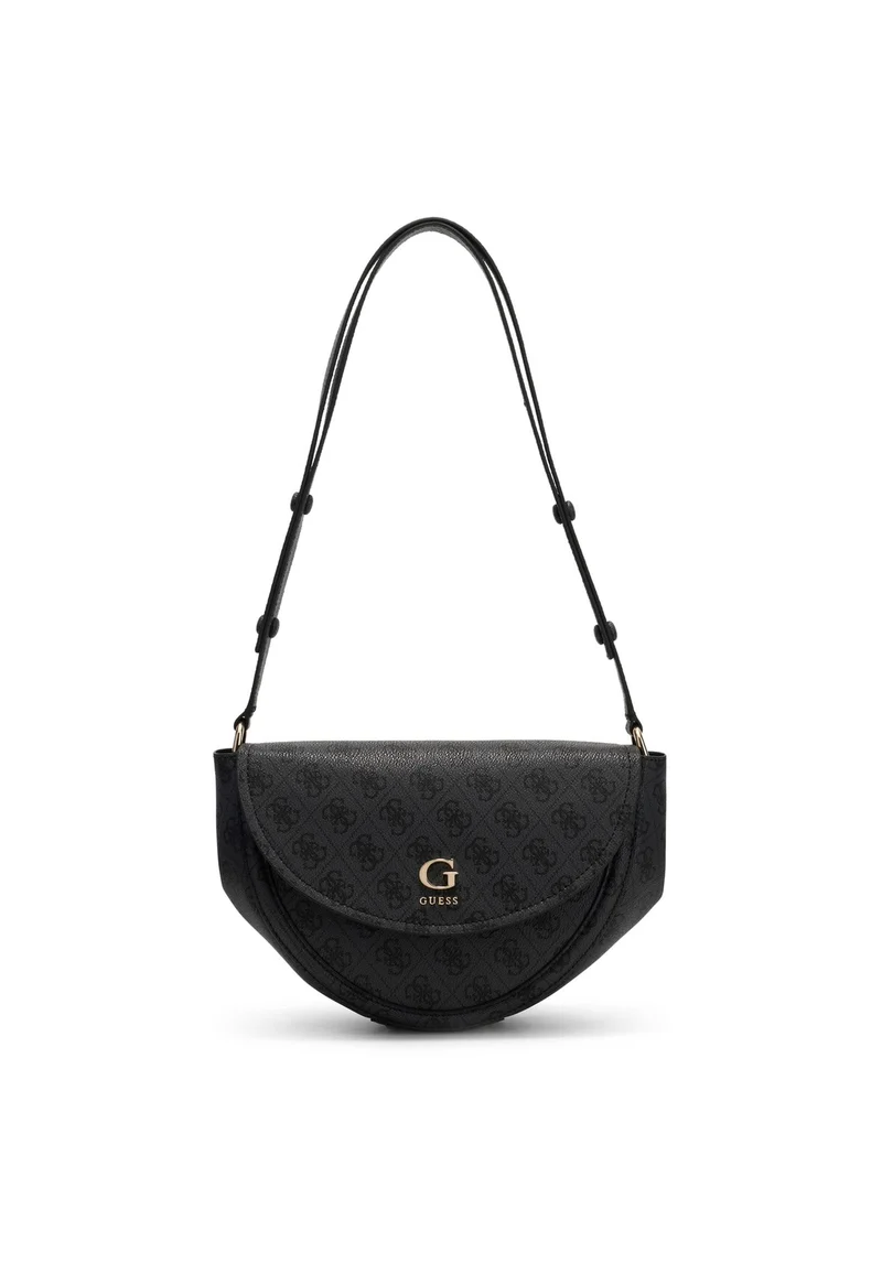 Guess Sac à Rabat Coleen Monogramme Coal Logo II
