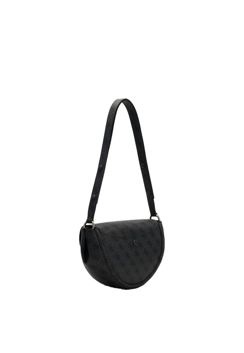 Guess Sac à Rabat Coleen Monogramme Coal Logo II