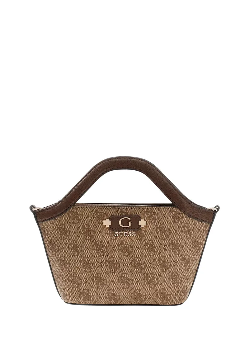 Guess Cabas Lindsey Mini Latte Logo