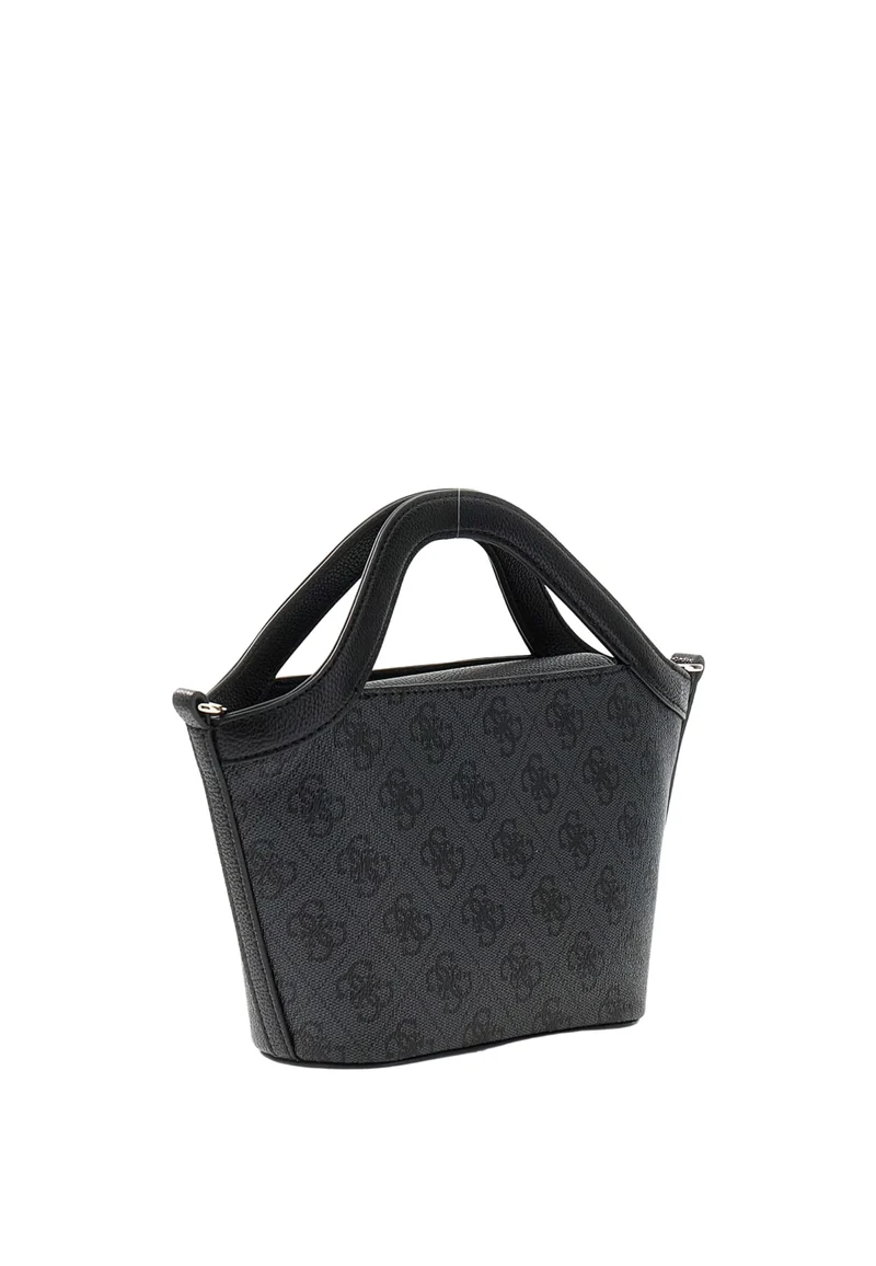 Guess Cabas Lindsey Mini Coal Logo