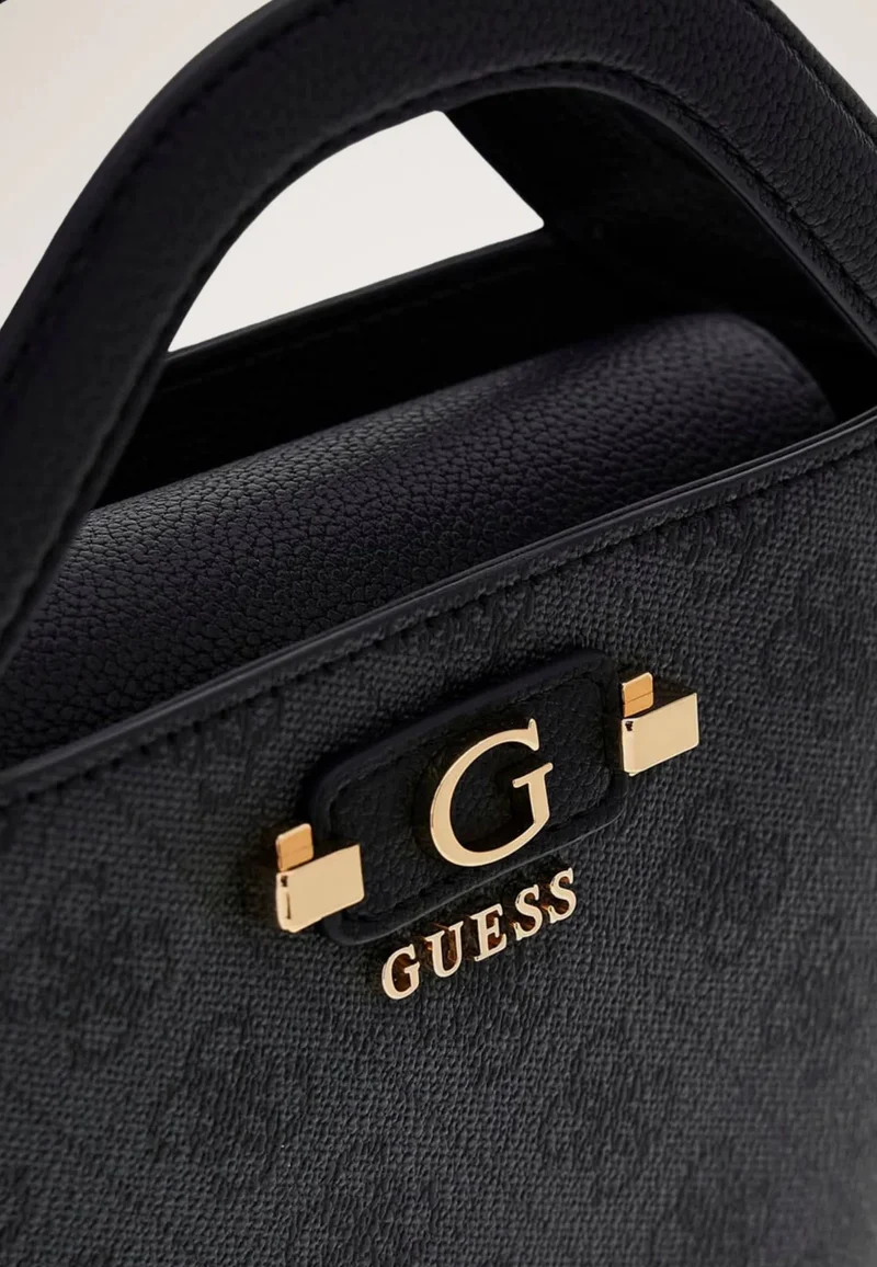 Guess Cabas Lindsey Mini Coal Logo
