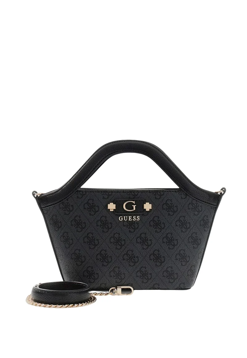 Guess Cabas Lindsey Mini Coal Logo