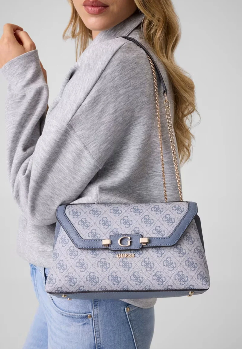 Guess Sac à Rabat Lindsey Slate Logo
