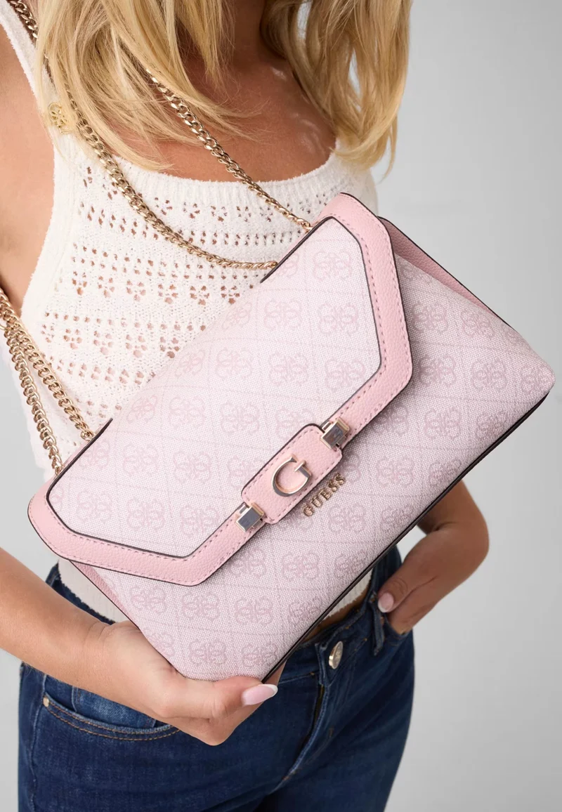 Guess Sac à Rabat Lindsey Orchid Logo