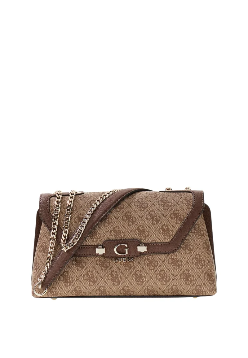 Guess Sac à Rabat Lindsey Latte Logo