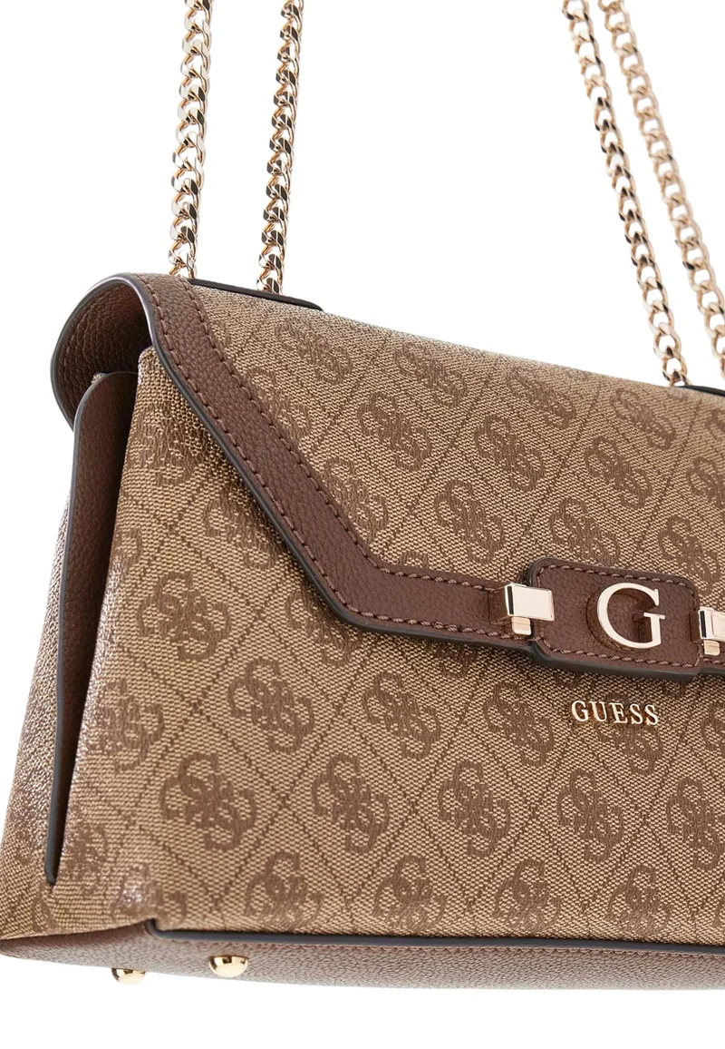 Guess Sac à Rabat Lindsey Latte Logo