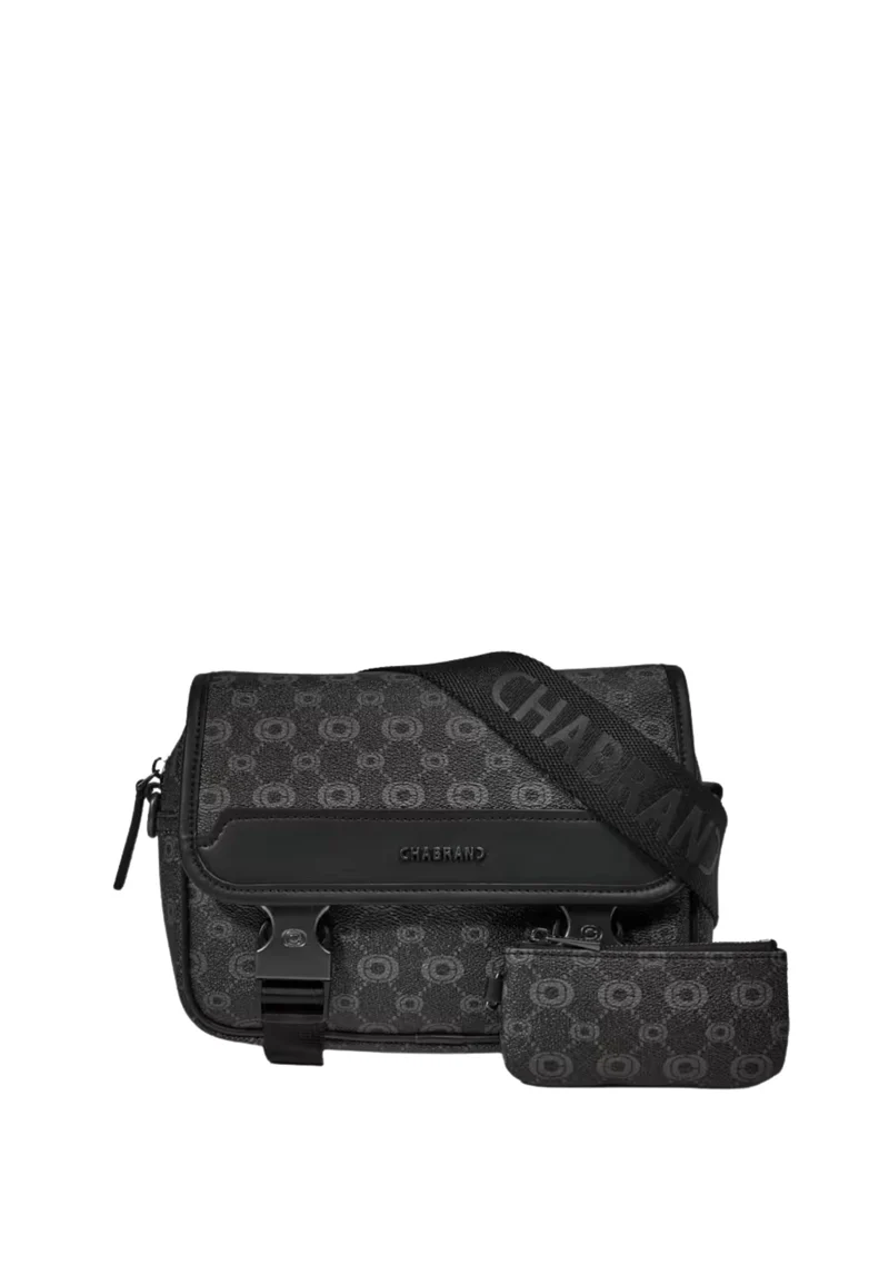 Chabrand Sacoche en toile enduite Icone Noir