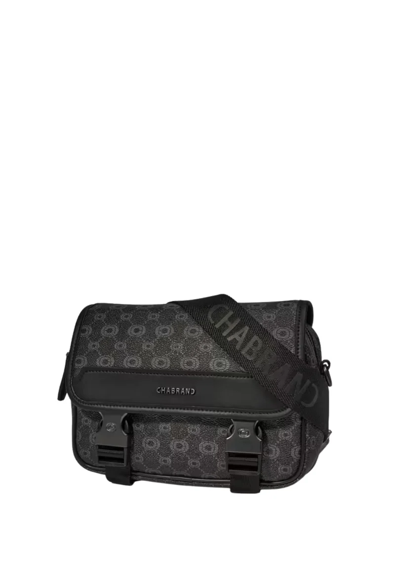 Chabrand Sacoche en toile enduite Icone Noir