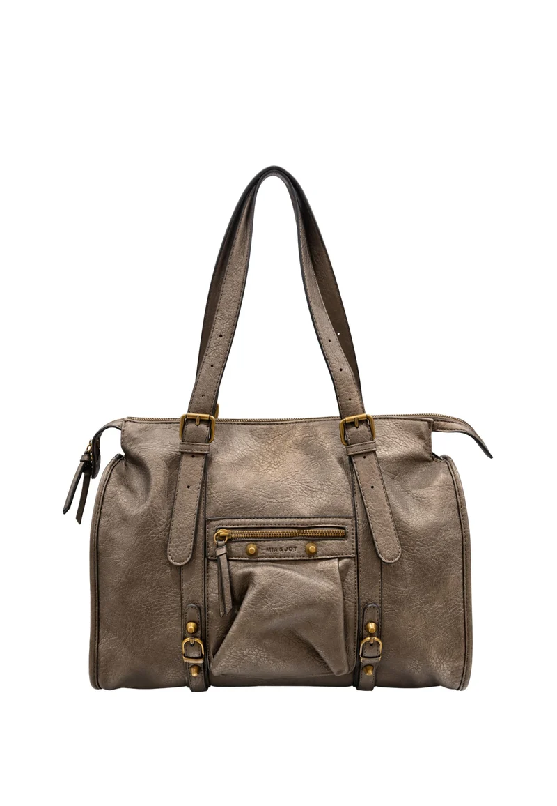 Mia & Joy Sac à main Femme Métallisé