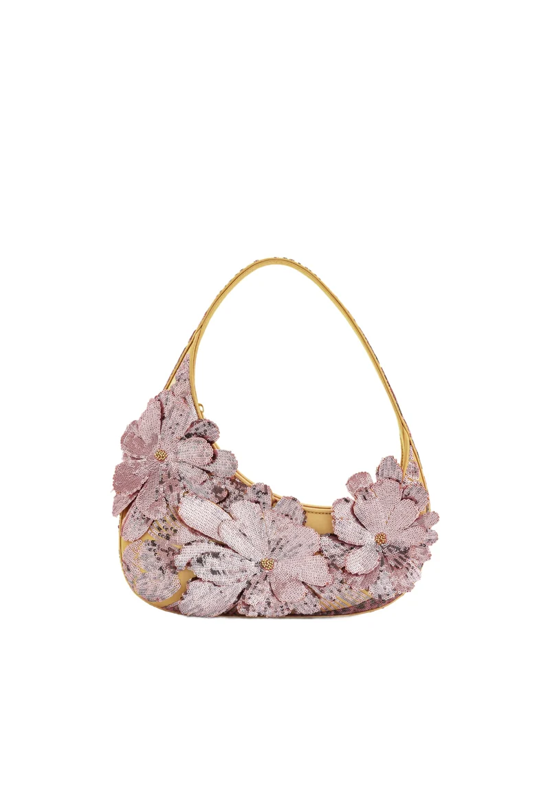 JW PEI Sac Bandoulière Pink Sequin Pink