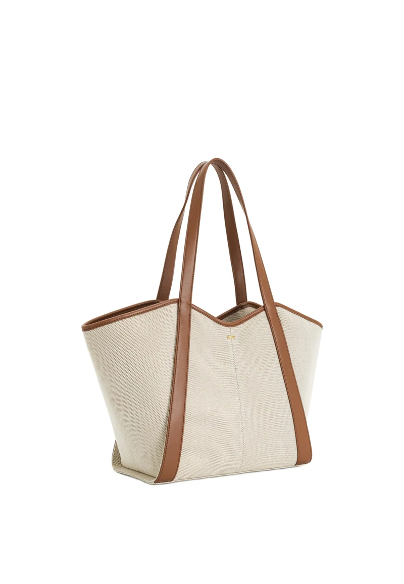 JW PEI Cabas Kiana Large Brown Canvas