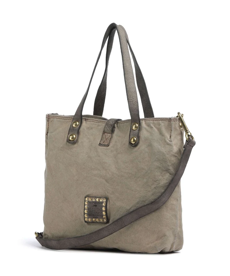 Campomaggi Sac à main beige/cement moro
