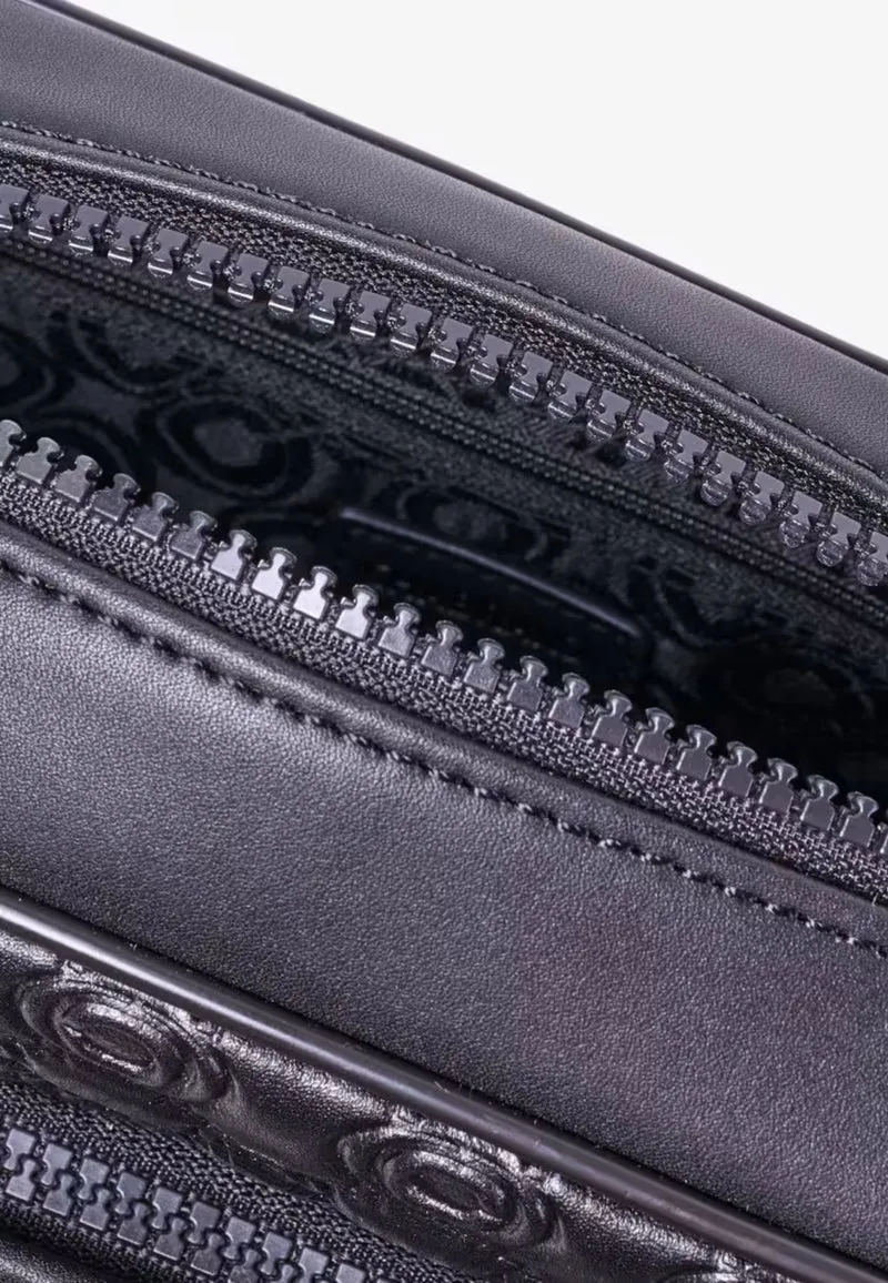 Sacoche zippée RIFT Chabrand porté croisé noir