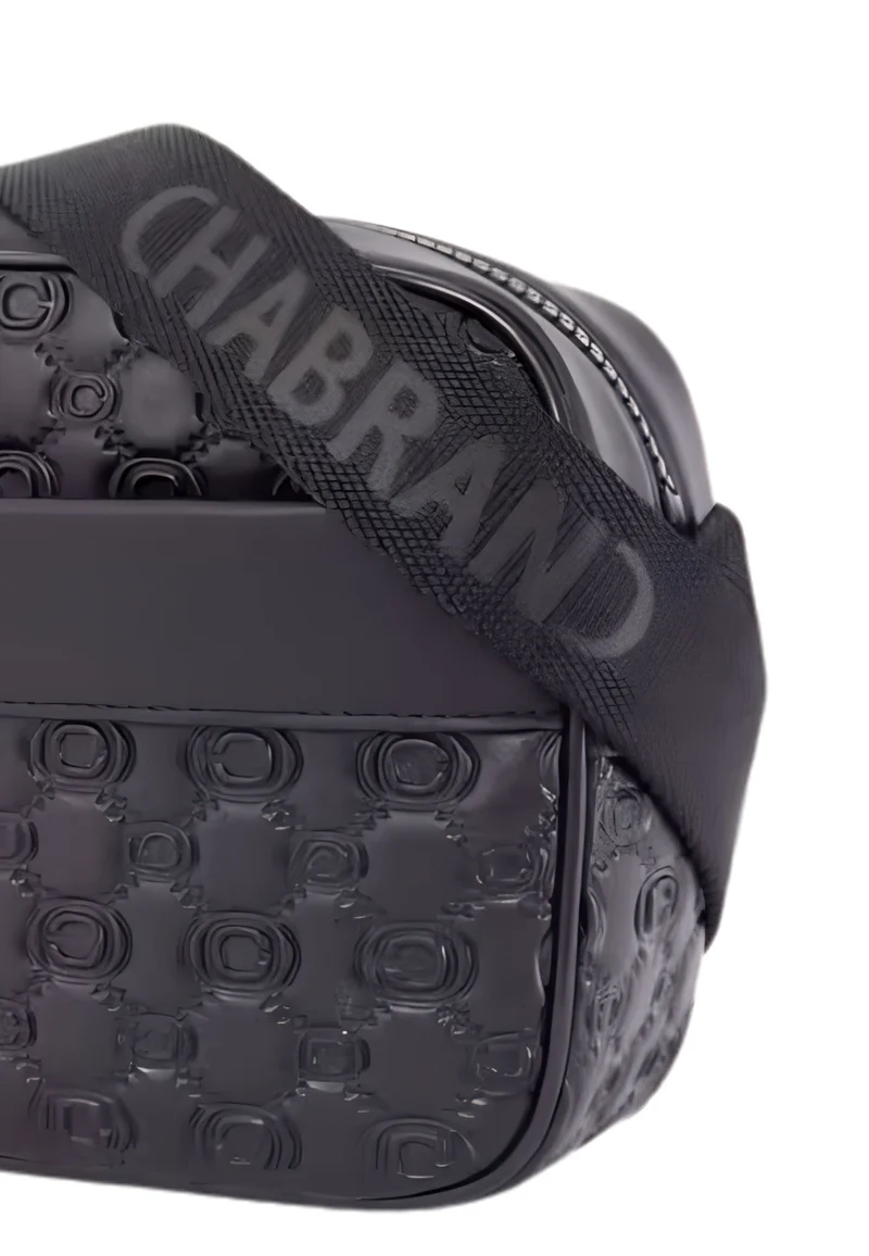 Sacoche zippée RIFT Chabrand porté croisé noir