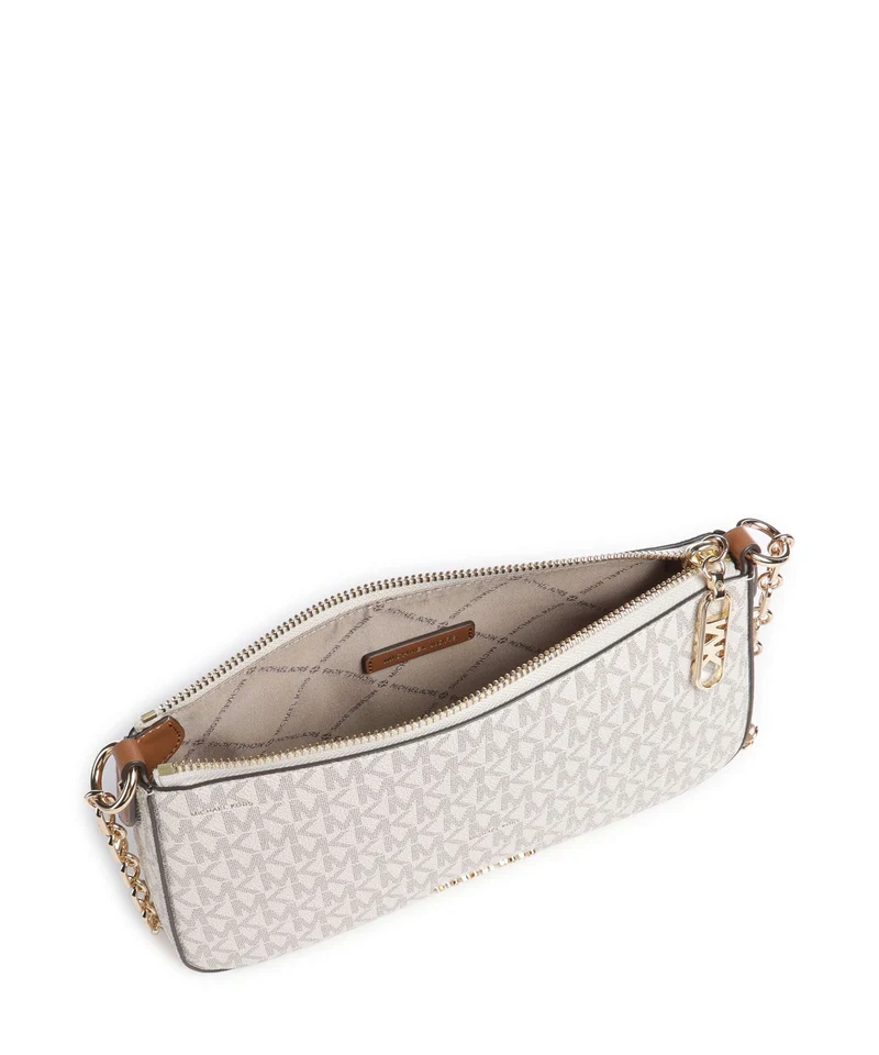 Michael Kors Empire Medium Sac porté épaule vanilla/acrn