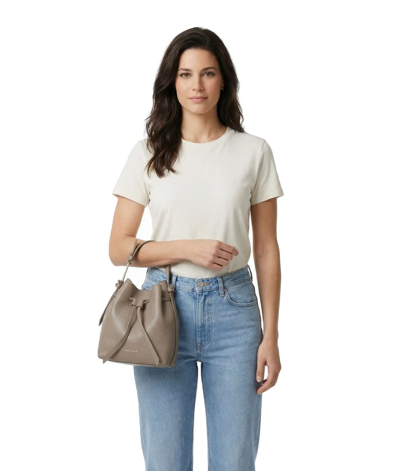 Coccinelle Malory Sac seau warm taupe