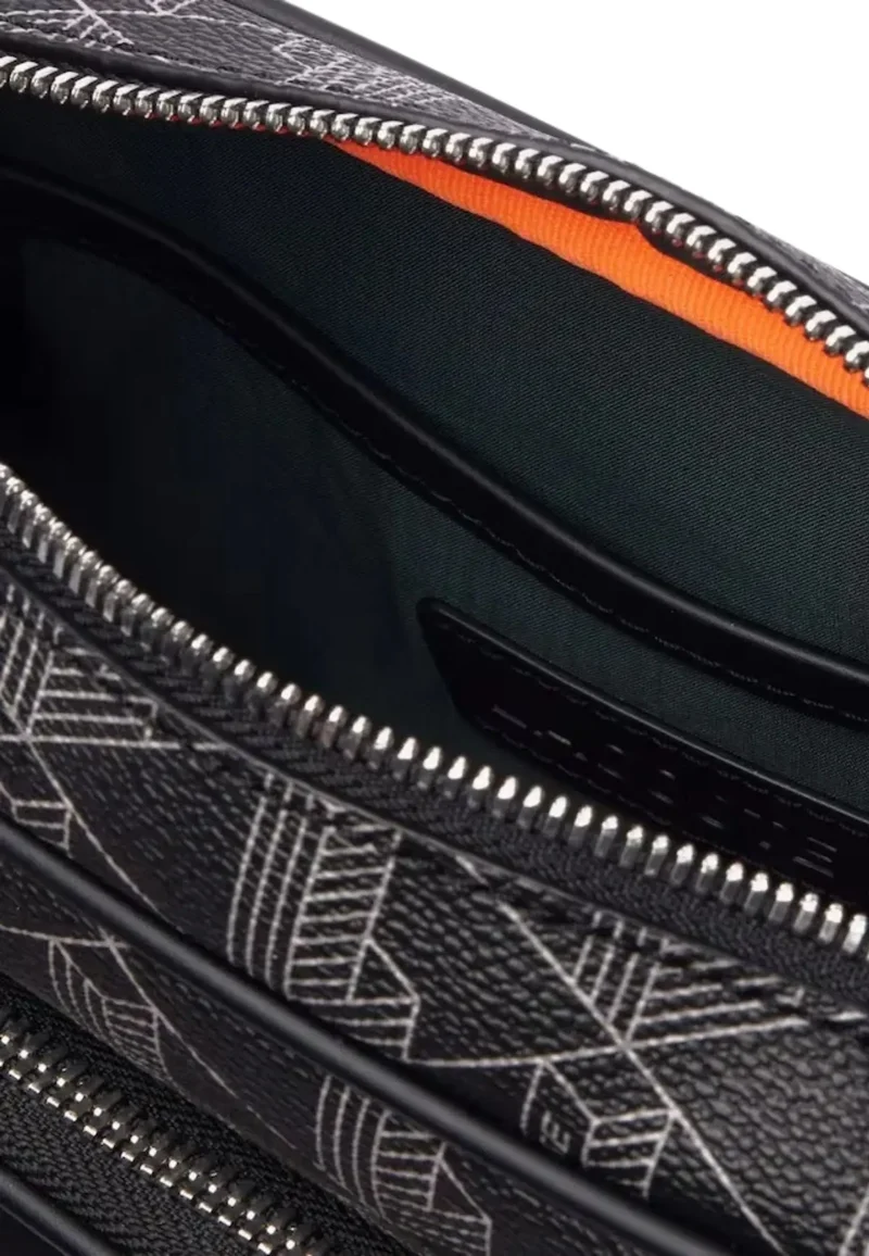 Lacoste Sac bandoulière the blend à texture grainée