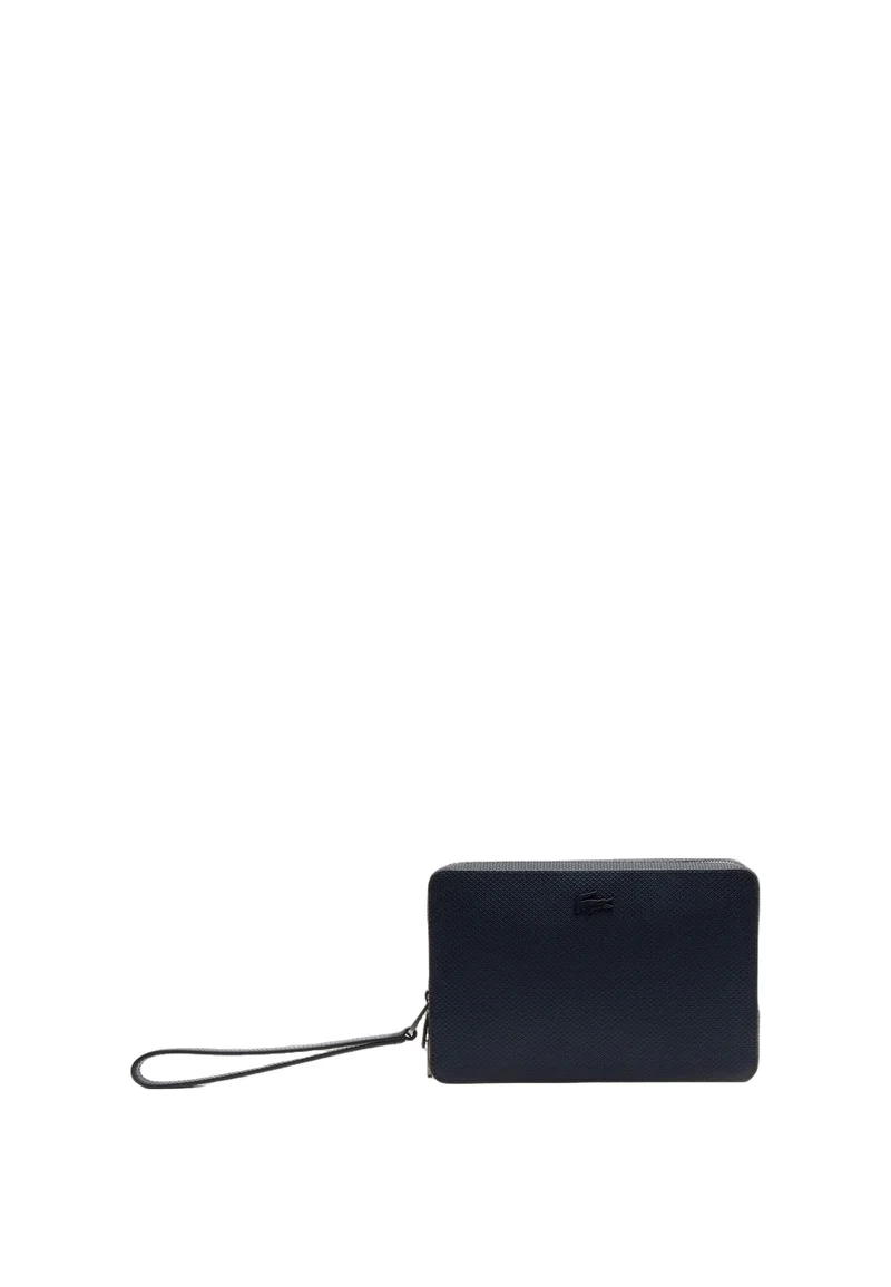Lacoste Pochette/Sacoche cuir homme Chantaco Noir