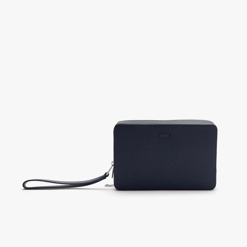 Lacoste Pochette/Sacoche cuir homme Chantaco Noir