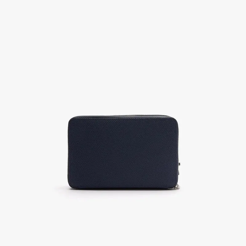 Lacoste Pochette/Sacoche cuir homme Chantaco Noir