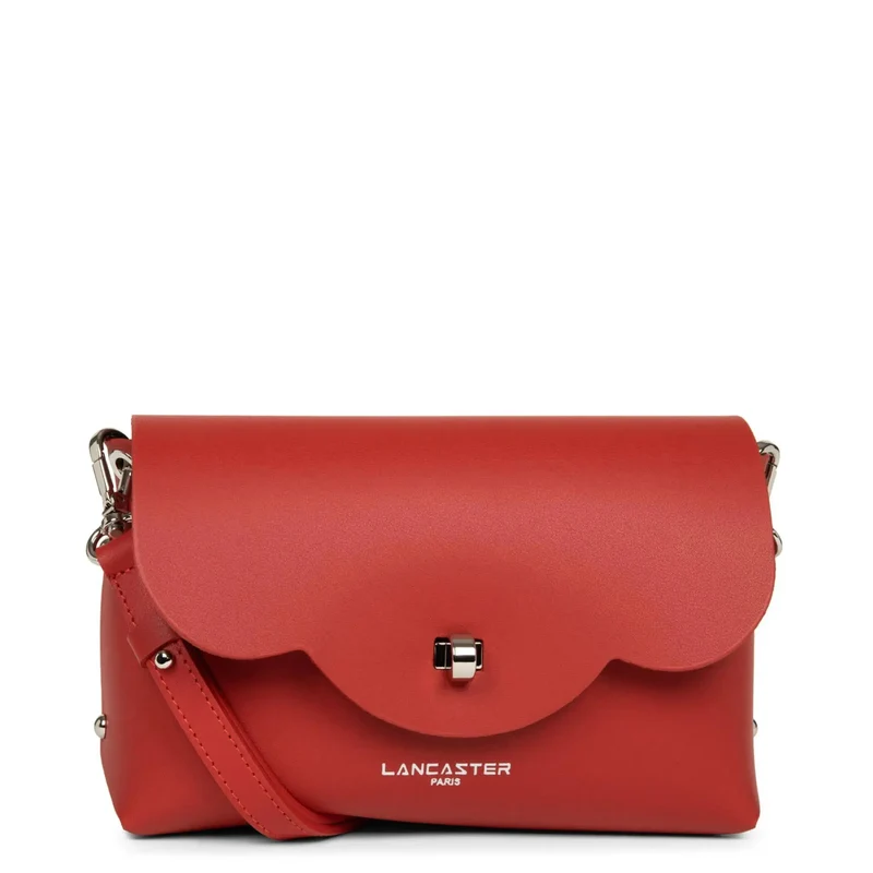Sac rabat Lancaster PUR & ELEMENT CITY FLORE Rouge/Champagne